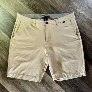 Travis Mathew Khaki Shorts Size 38